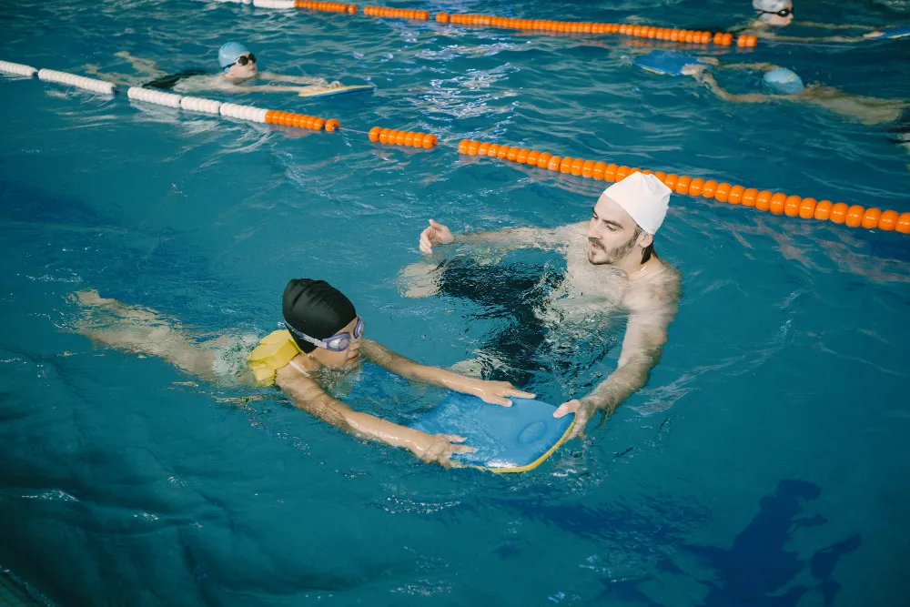 Swimming training for kids at Summer Camp 2026